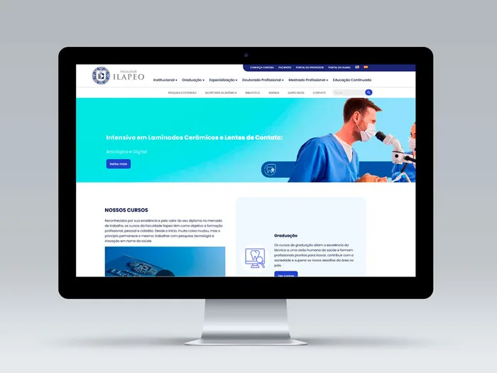 Faculdade ILAPEO – Website