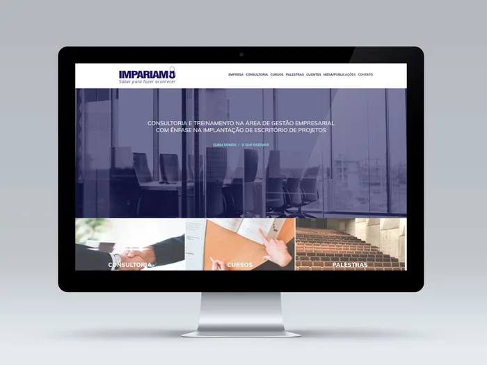 Impariamo – Website desenvolvido em WordPress