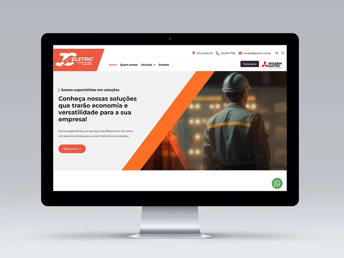 JC Eletric – Website