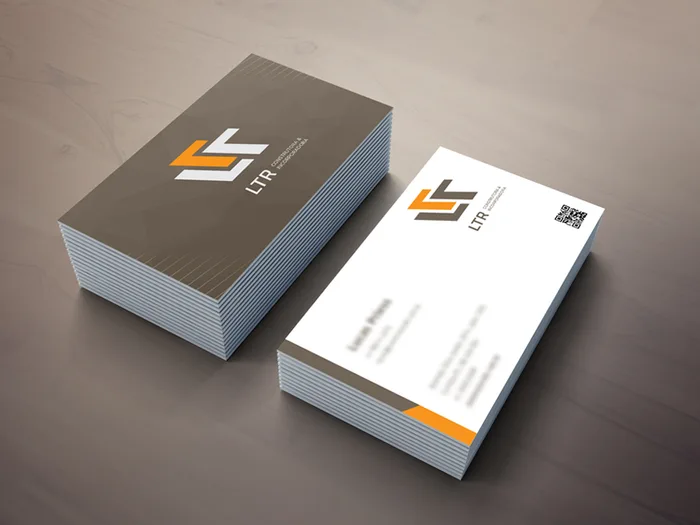 LTR Construtora – cartão de visita
