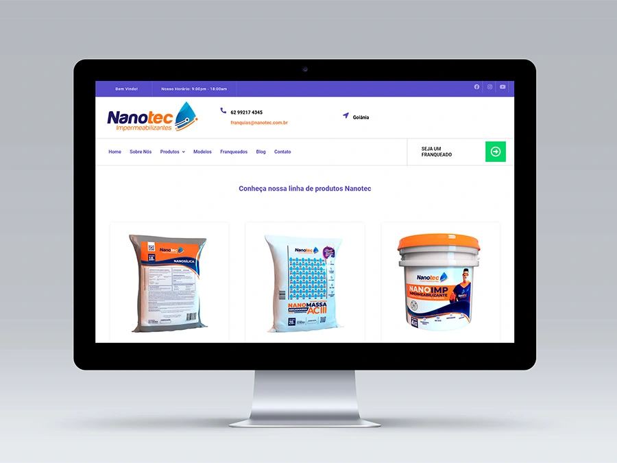 Nanotec – Website