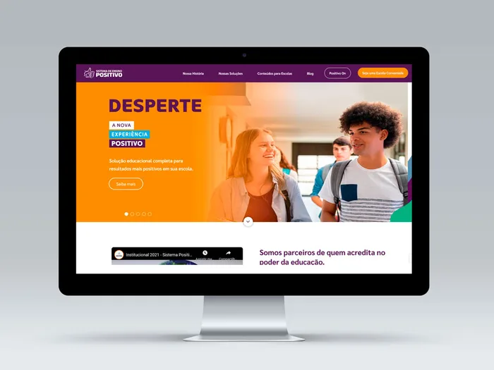 Sistema Positivo – Website